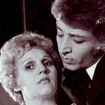 Smara Marcu şi Petru Dondoş în &bdquo;Şeful sectorului suflete&ldquo; de Alexandru Mirodan, regia Constantin Leoveanu