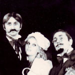 Aurel Ştefănescu, Smara Marcu şi Mihail Ionescu-Vrăneşti în &bdquo;O scrisoare pierdută&ldquo; de I.L. Caragiale, regia Dan Ioan