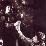 Mircea Zabalon, Constantin Miron, Smara Marcu şi Eugen Harizomenov în &bdquo;Viforul&ldquo; de Barbu Ştefănescu Delavrancea, regia Val Mugur