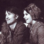 Dan Ivănescu şi Smara Marcu în &bdquo;Cum vă place&ldquo; de William Shakespeare, regia Dan Alecsandrescu