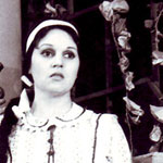 Simion Salcă, Smara Marcu şi Constantin Miron în &bdquo;Pădurea&ldquo; de A.N. Ostrovski, regia Victor Tudor Popa