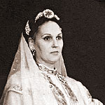 Smara Marcu şi Aurelian D. Marin în &bdquo;Mihai Viteazul&ldquo;, scenariul şi regia Guţă Popescu şi Stelian Stancu